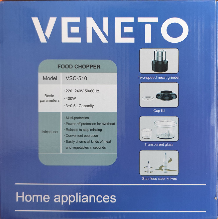 خرد کن دو کاسه وینتو مدل VSC-510