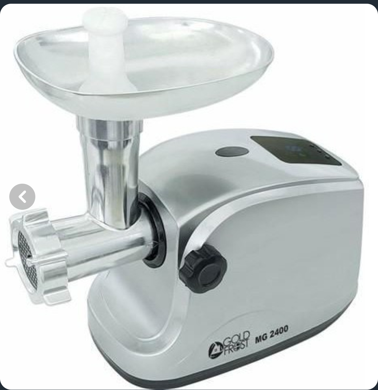 چرخ گوشت گلد فراست مدل MG 2400