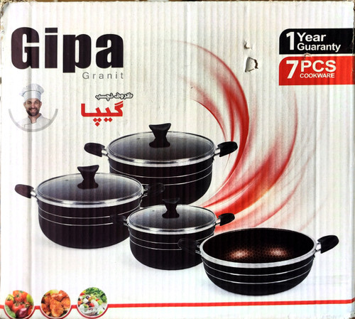 سرویس قابلمه 7پارچه گیپا