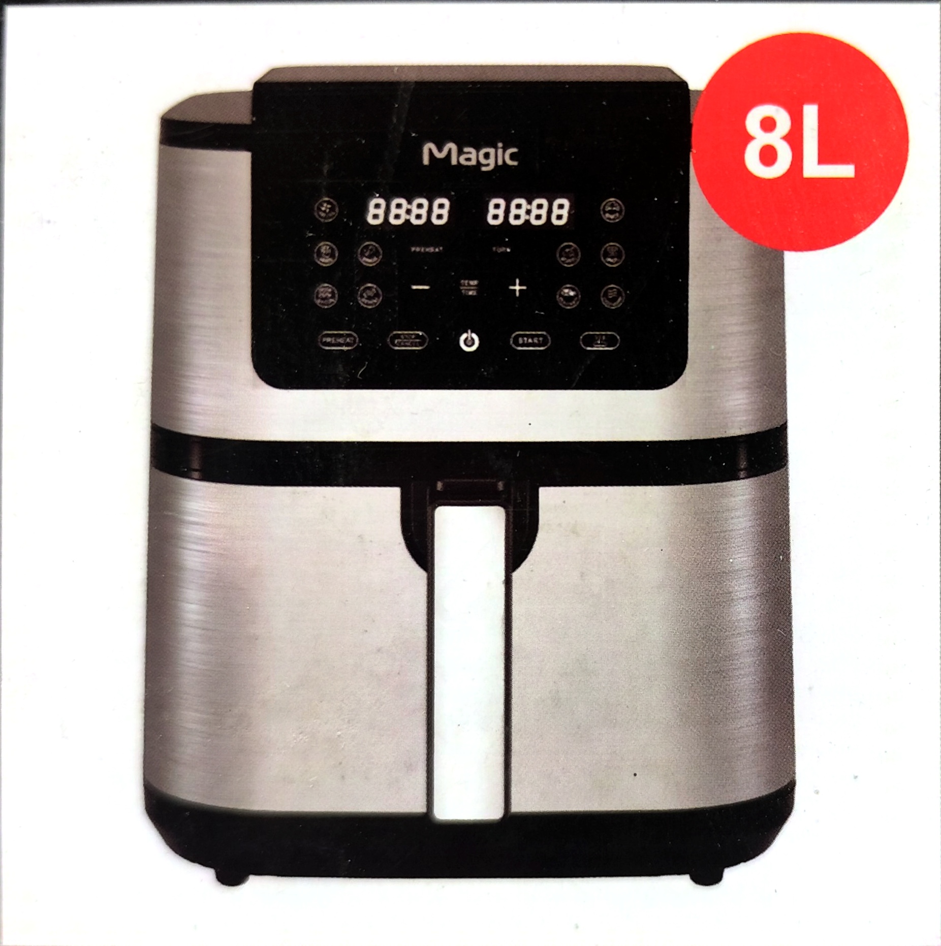 سرخ کن بدون روغن 8 لیتر دو المنت مجیک مدل MA-4060